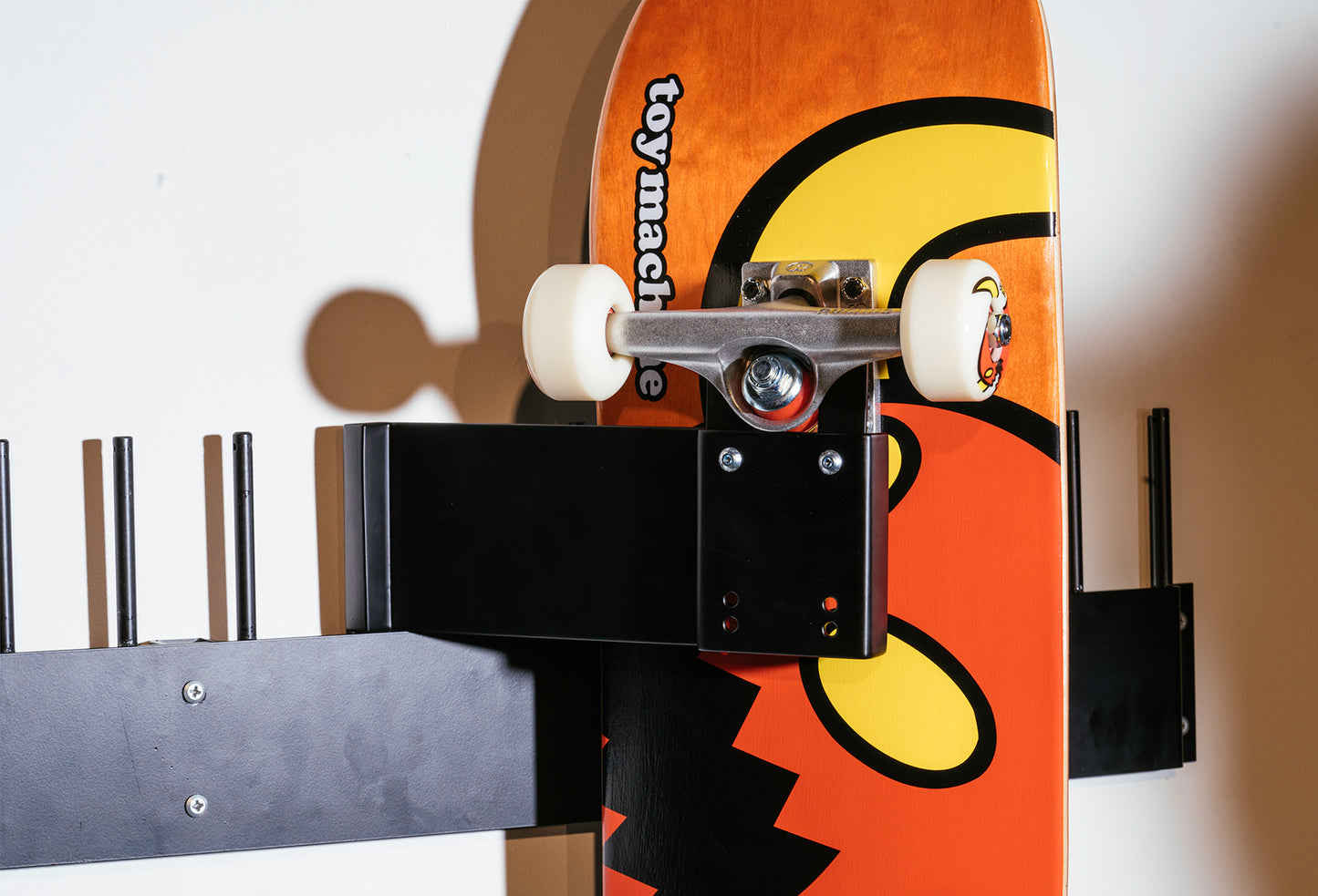 skate  hanger with complete insert on NBD wall mount